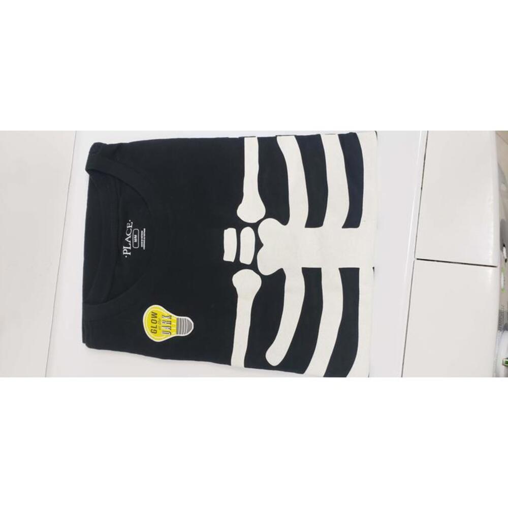 Glow in the Dark Skeleton T-Shirt - PLACE